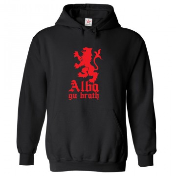 Alba Gu Brath Classic Unisex Kids and Adults Pullover Hoodie For Scottish							 									 									